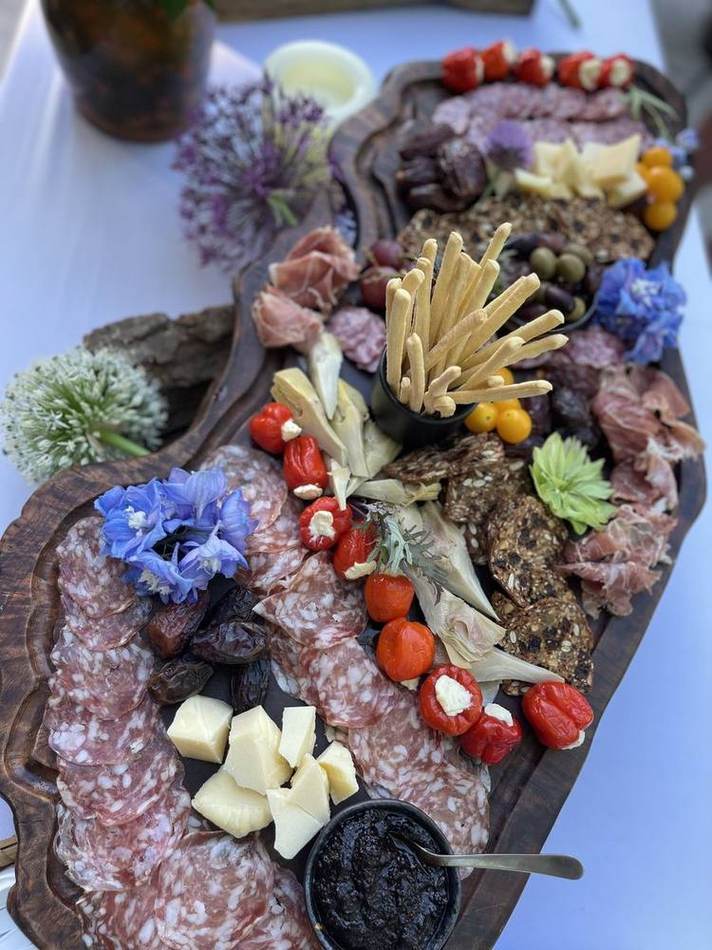 Large grazing board. Chef Tasos Luxury Dining, Miami