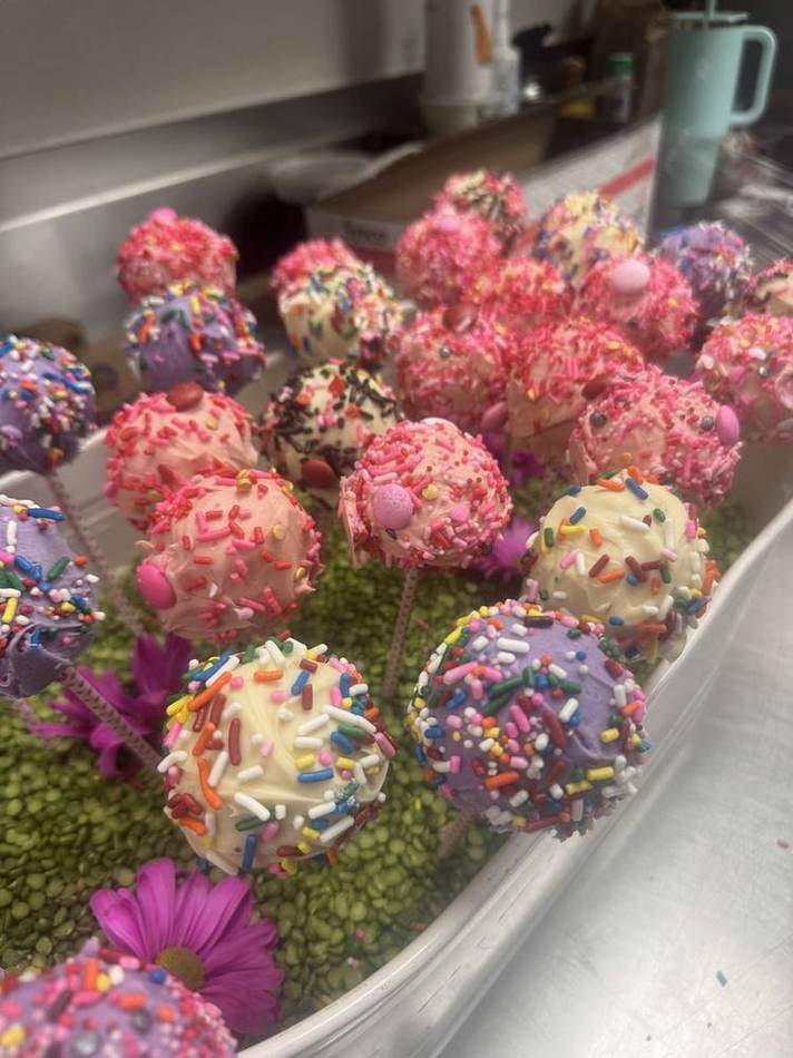 Cake pops. Chef Tasos Luxury Dining, Miami