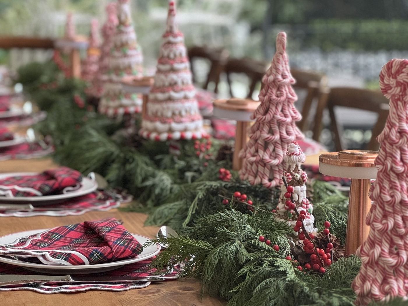 The holiday table
