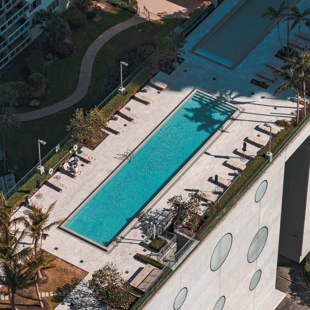 Luxury residence amenities, Miami