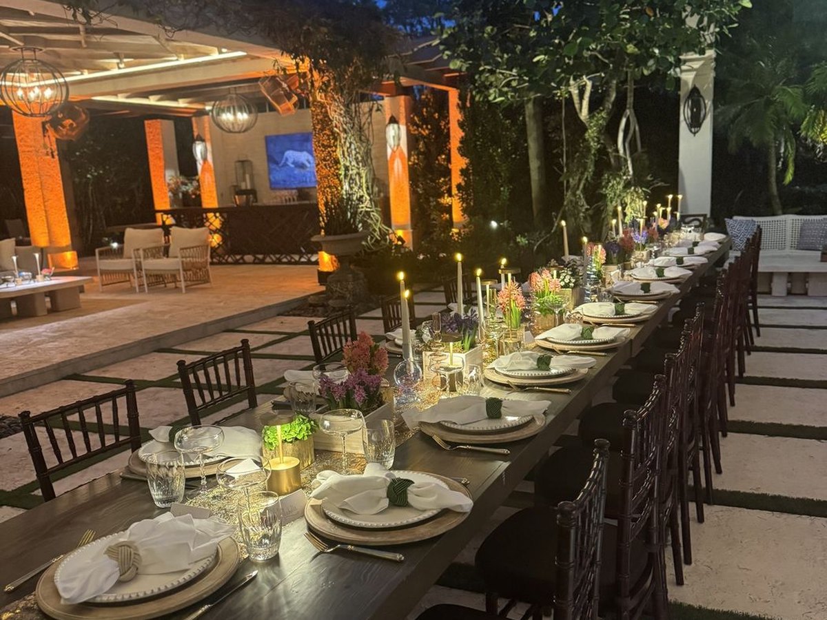 Private Dining. Chef Tasos Luxury Dining, Miami